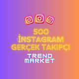 500 İnstagram Gerçek Takipçi - GARANTİLİ