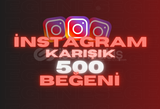 [500] İnstagram karışık beğeni 