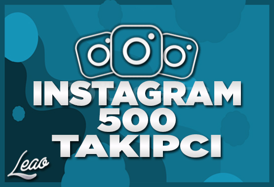 500 Instagram Takipçi | GARANTILI | HIZLI 500 Instagram Takipçi | GARANTILI | HIZLI