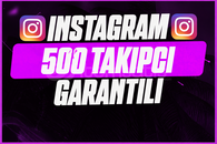 ???? 500 Instagram Takipçi Paketi ????