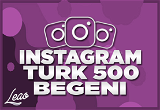 500 Instagram Türk Beğeni