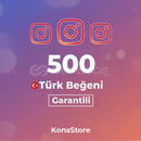500 İNSTAGRAM TÜRK BEĞENİ 