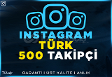 500 Instagram Türk Gerçek Takipçi | ANLIK