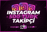 500 İnstagram Türk Takipçi