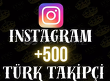 ⭐500 İnstagram Türk Takipçi (kaliteli)