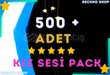 ⭐ 500 Kaliteli + KIZ PAKETİ ⭐ - Oto / Efsane