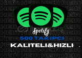 500 Kaliteli Takipçi ⭐GARANTILI⭐| Spotify 