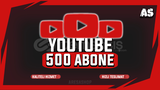 ⭐ 500 Kaliteli Takipçi Youtube | Garantili ⭐