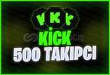 500 Kick Takipçi | ANLIK | Piyasada Tek!