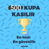 500 KUPA BOOST-AÇIKLAMAYI OKUYUN