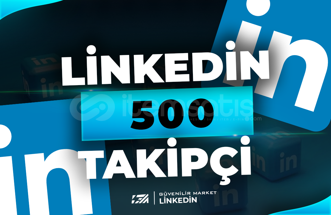 ⭐500 Linkedin Profil/Şirket Takipçi - HIZLI⭐ ⭐500 Linkedin Profil/Şirket Takipçi - HIZLI⭐