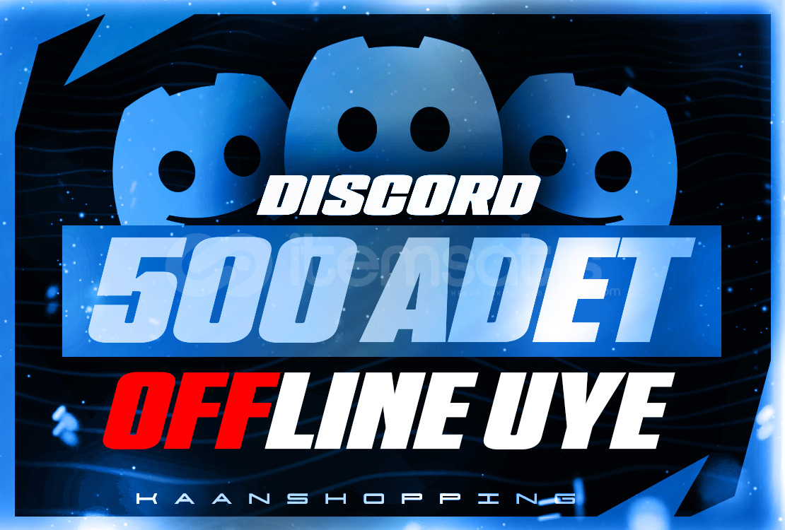 ⭐500 OFFLİNE DİSCORD ÜYE ⭐500 OFFLİNE DİSCORD ÜYE