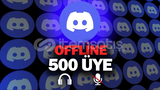 ⭐[ANINDA] 500 Discord Offline Resimli Üye