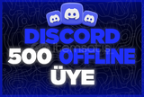 ⚡500 Offline Üye♻️Garanti⚡