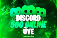⚡500 Online Resimli Discord Üyesi–Anında Teslim