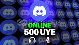 Discord 250 7/24 Aktif Resimli Üye