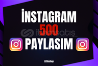 ⭐500 Paylaşım İnstagram [Garantili]⭐
