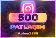 ⭐500 Paylaşım İnstagram [Garantili]⭐