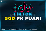 500 PK Şavaş Puanı TikTok | Garanti | #1