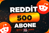 ⭐500 Reddit Abone - HIZLI BÜYÜME⭐