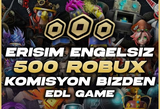 ⭐ 500 Robux ⭐ + KOMİSYON BİZDEN