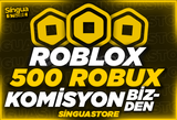 ⭐500 Robux⭐ + KOMİSYON BİZDEN