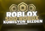 ⭐ 500 Robux ⭐ + KOMİSYON BİZDEN