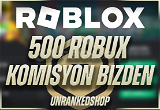 500 ROBUX (COMMISSION WILL BE PAID)
