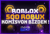 ✨ (715) 500 Robux KOMİSYON ÖDENİYOR✨