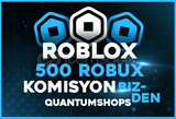 500 Robux Komisyon Ödüyorum