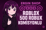 ✨ 500 Robux (Komisyonlu - 715 Gamepass) ✨