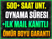 ⭐️500+ SAAT UNTURNED❤️+İLK MAİL❤️