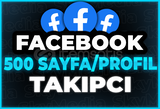 ⭐[500 Sayfa/Profil Takipçi] + GARANTİ | OTO⭐