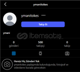 ⭐️ +500 Takipçi HAZIR PROFESYONEL HESABI 2