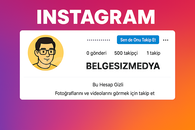 500 TAKIPCI INSTAGRAM HESAP - Tedarik