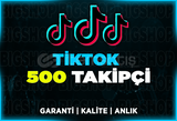 500 Takipçi TikTok | Garanti | ANLIK