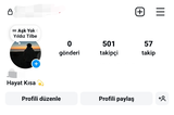 ⭐️500 TAKİPÇİLİ INSTA HESABI COK UCUZA!