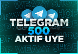 500 Telegram Aktif Üye YÜKSEK KALİTE/