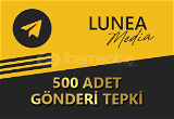 500 TELEGRAM GÖNDERİ TEPKİ