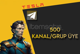 500 TELEGRAM ÜYE