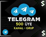 500 Telegram Üye | HEMEN TESLİM
