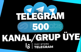 500 Telegram Üye - HIZLI TESLİM