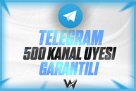 500 Telegram Üye YÜKSEK KALİTE