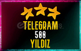 ⭐ 500 TELEGRAM YILDIZI ⭐ [PREMİUM KALİTE]