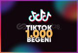 1K TIKTOK Beğeni, Hızlı ve Düşmez