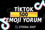 500 Tiktok Emoji Yorum - KEŞFET ETKİLİ