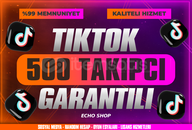 ⭐ 500 Tiktok Takipçi [Garantili] ⭐