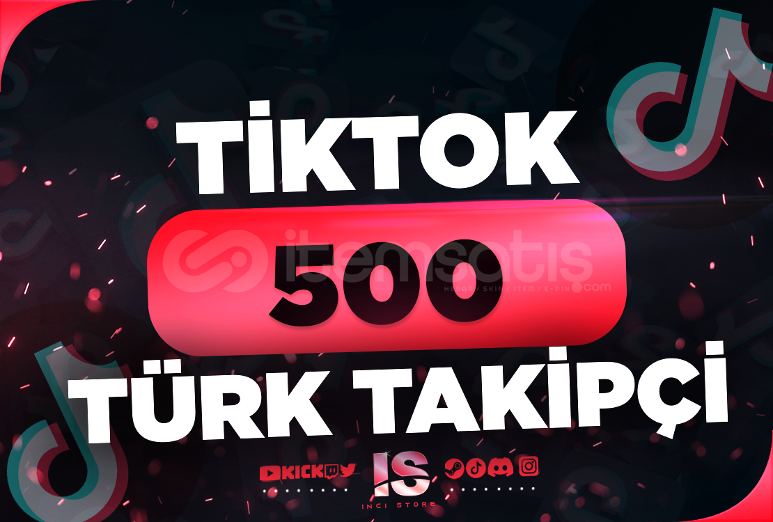 ⭐500 Tiktok Türk Takipçi - KEŞFET ETKİLİ⭐ ⭐500 Tiktok Türk Takipçi - KEŞFET ETKİLİ⭐