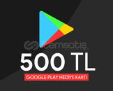 500 TL Google play kodd