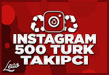 500 Türk Instagram Garantili Takipçi